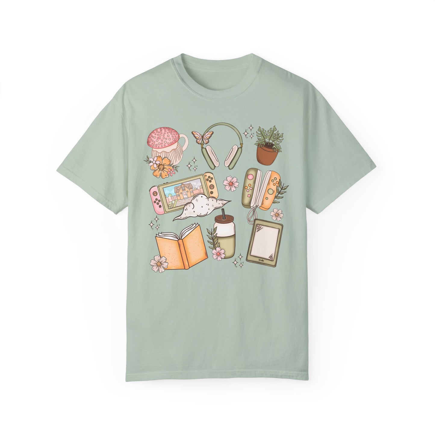 Cozy Bookish Gamer T-shirt