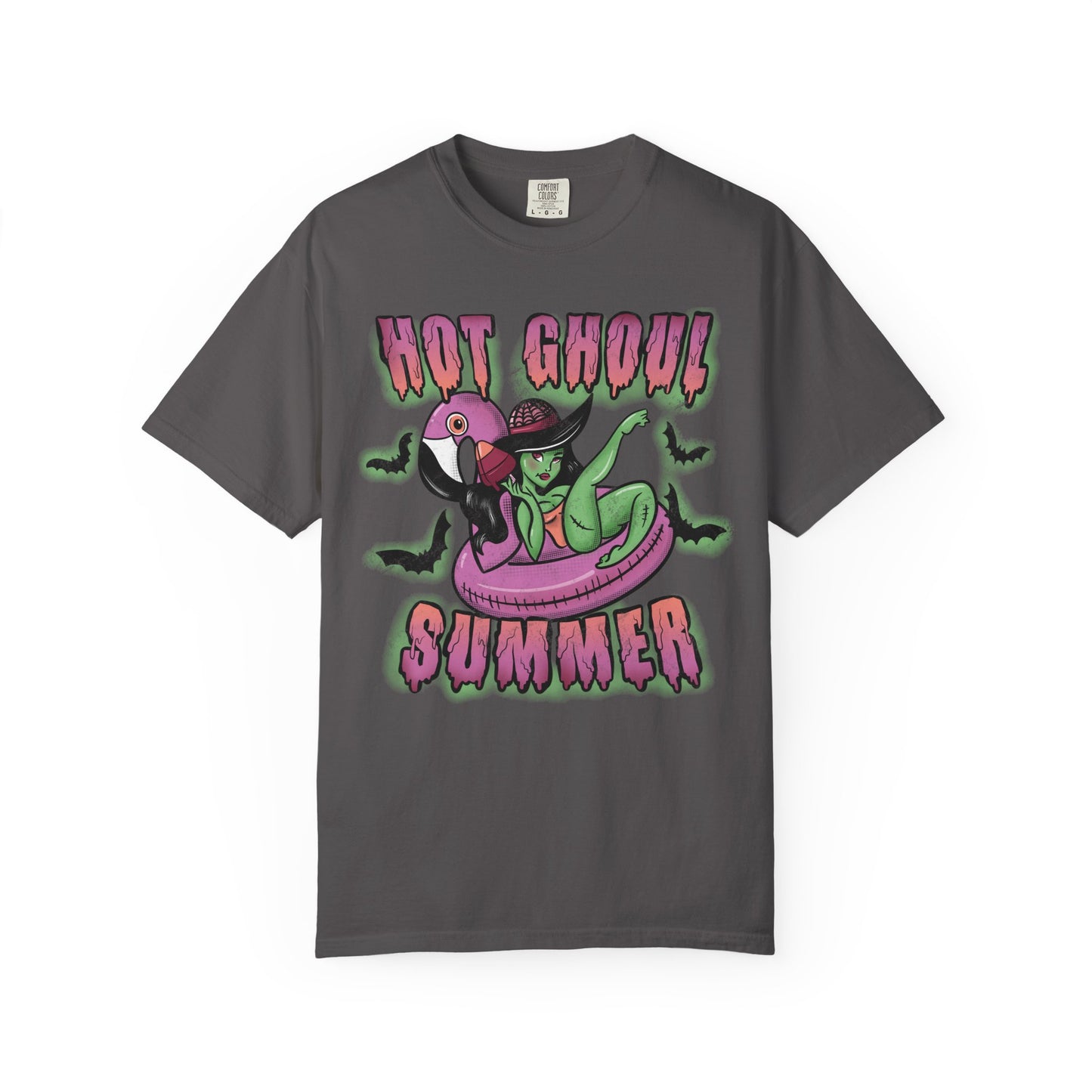 Summerween Hot Ghoul Summer Tshirt, Spooky Lover Shirt, Halloween Forever, Retro Spooky Cute, Zombie Girl