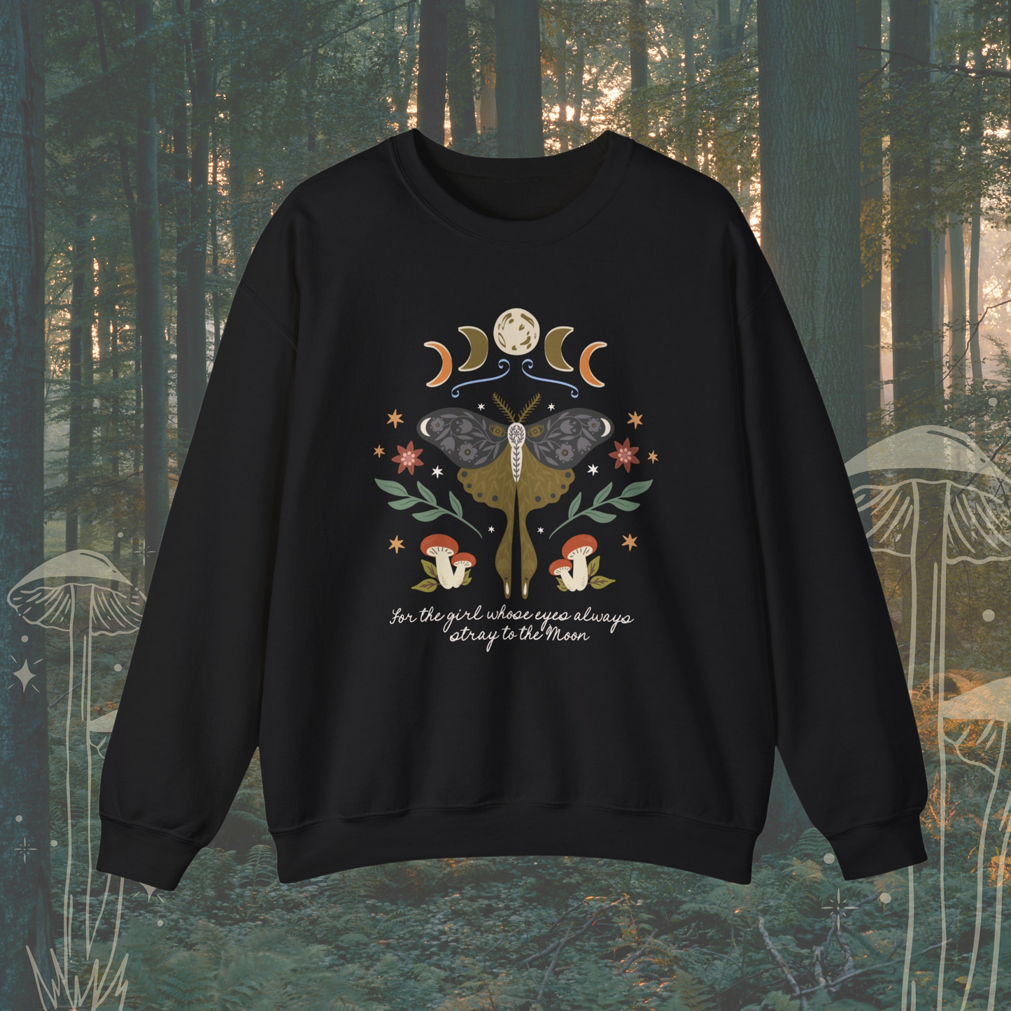 Lore of the Wilds Gildan Brand Crewneck Sweatshirt, officially licensed