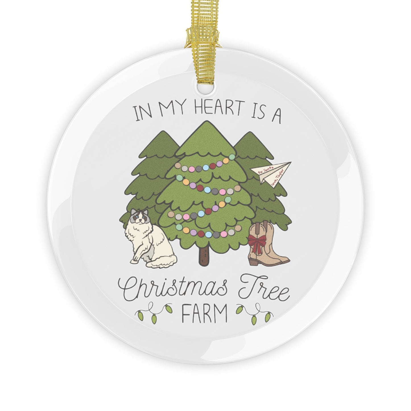 Christmas Tree Farm Ornament