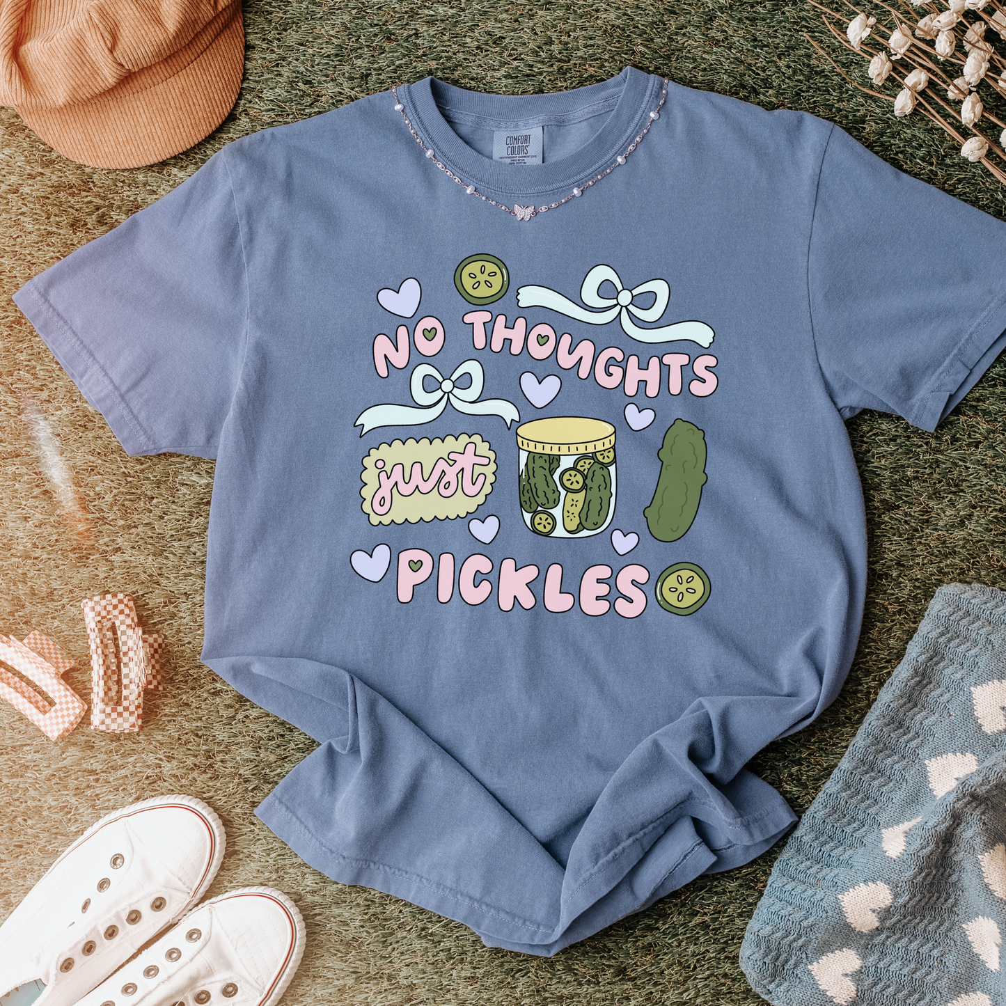 No thoughts just Pickles Tshirt, Pickle Lover Tshirt