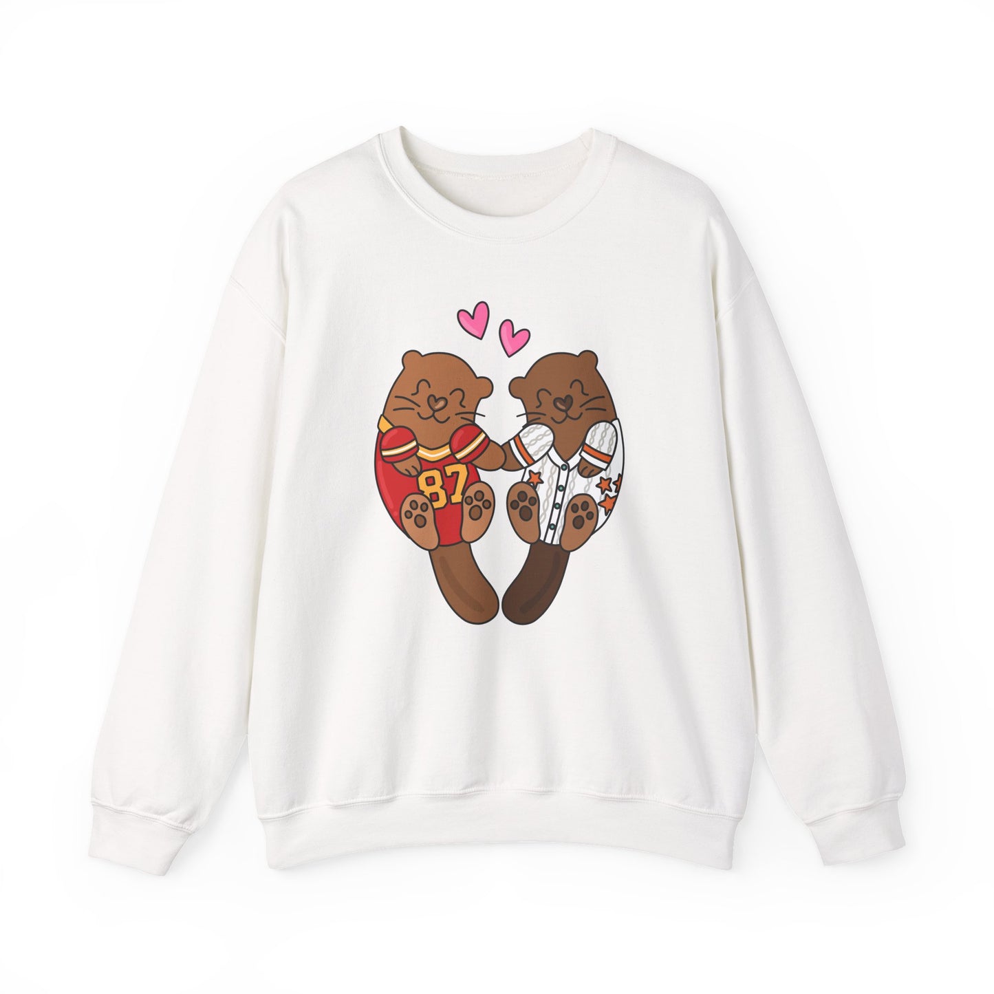 Otter Lovers Crewneck Sweatshirt