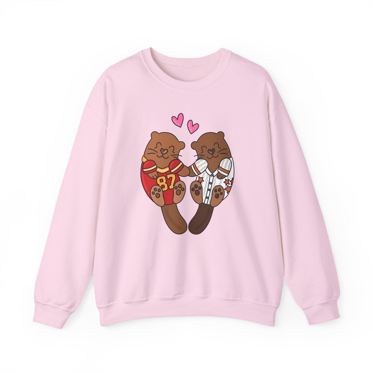 Otter Lovers Crewneck Sweatshirt