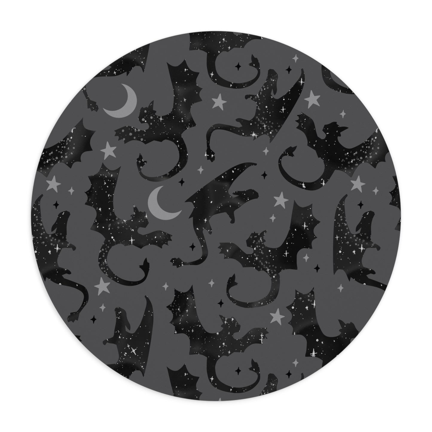 Dragon Rider Mouse Pad | Fantasy Lover Bookish Desk Accessories