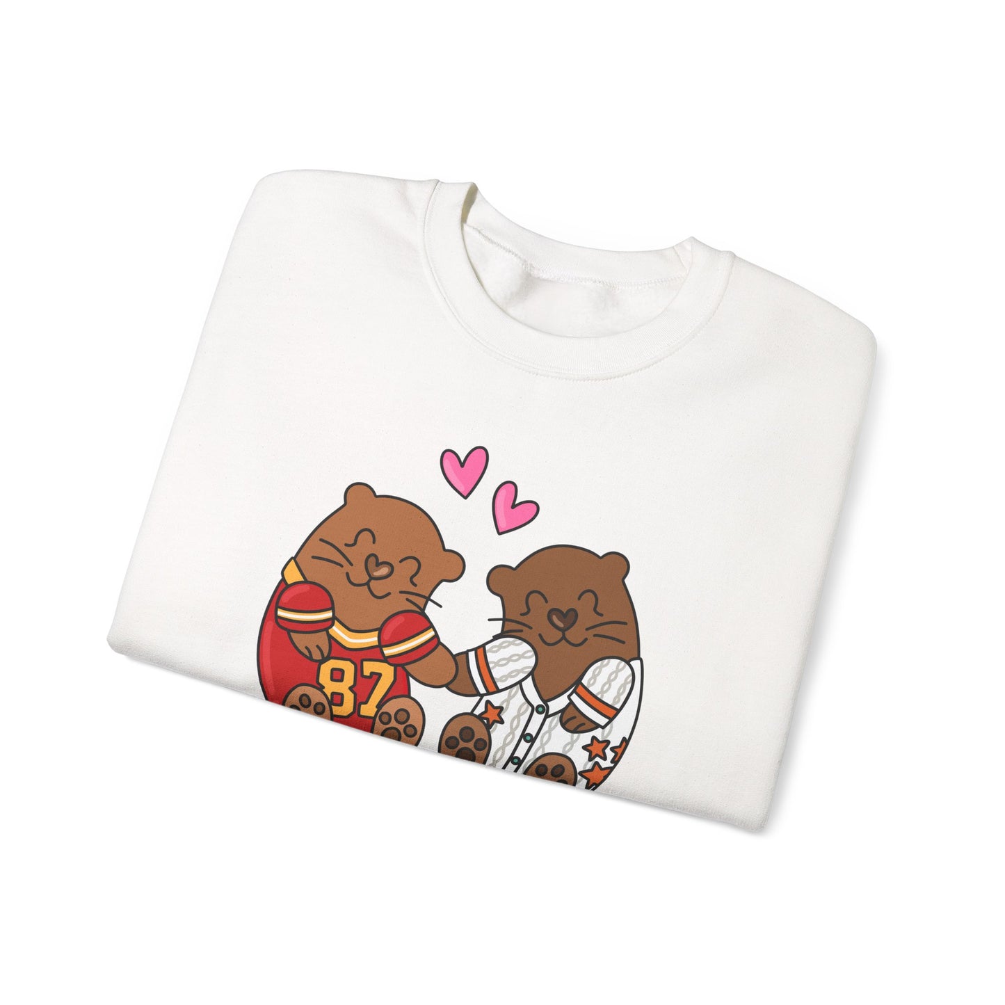 Otter Lovers Crewneck Sweatshirt