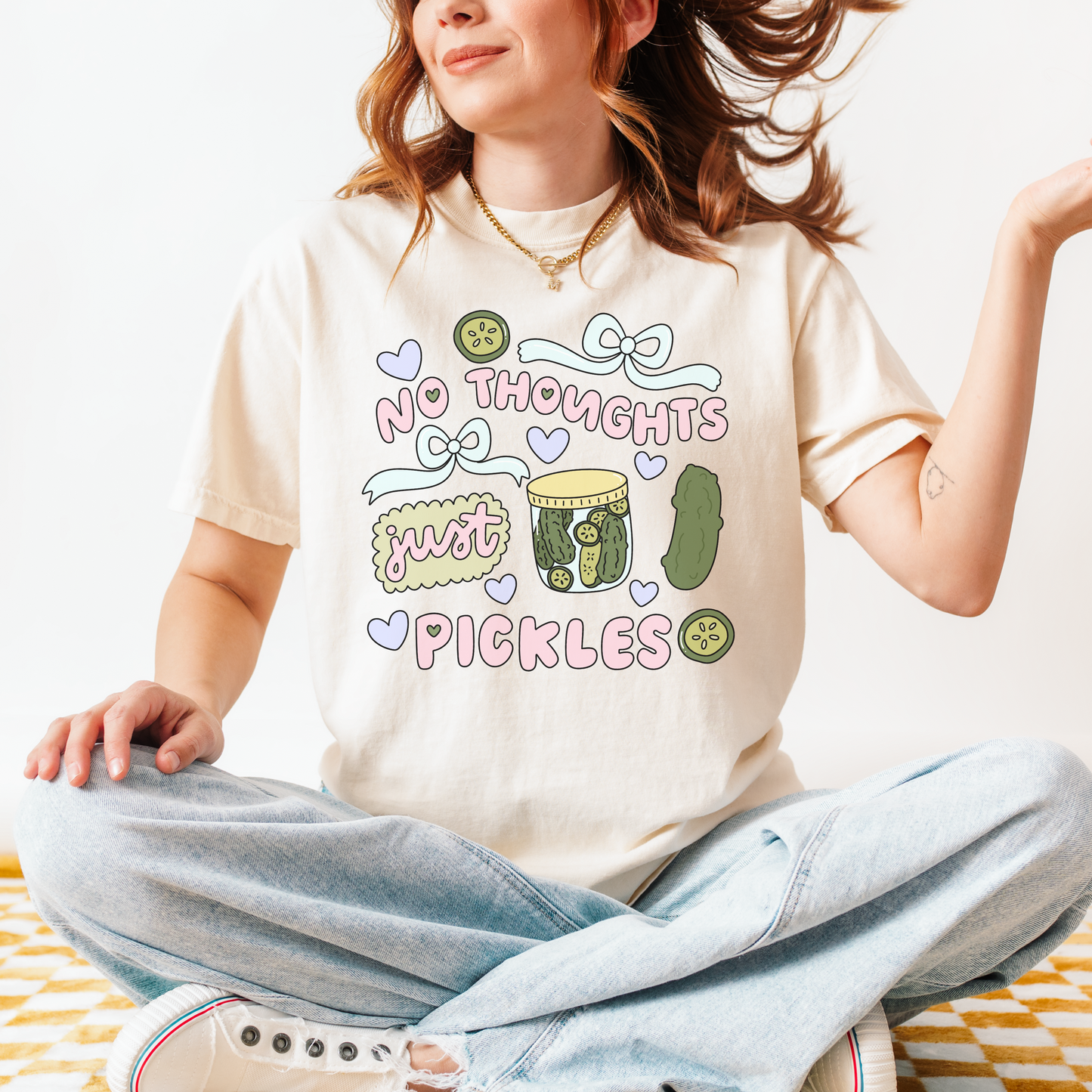 No thoughts just Pickles Tshirt, Pickle Lover Tshirt
