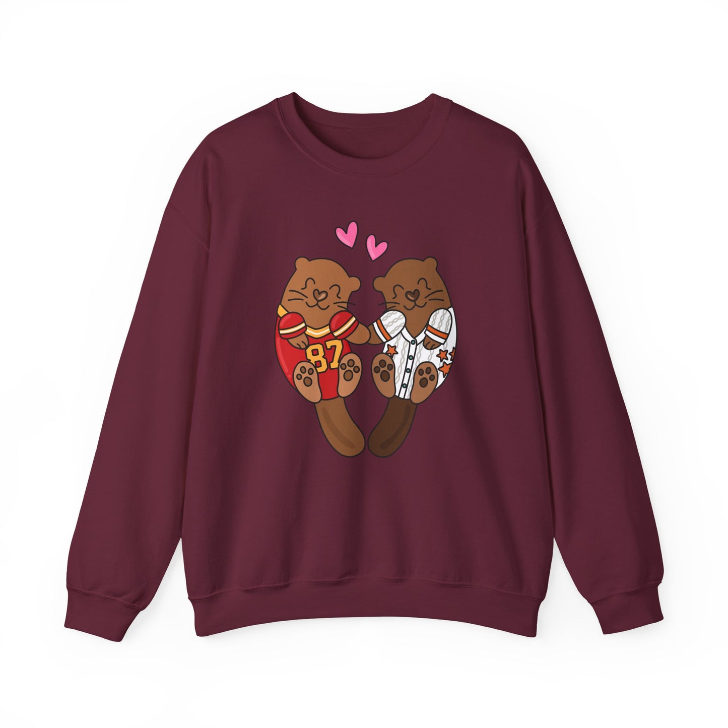 Otter Lovers Crewneck Sweatshirt
