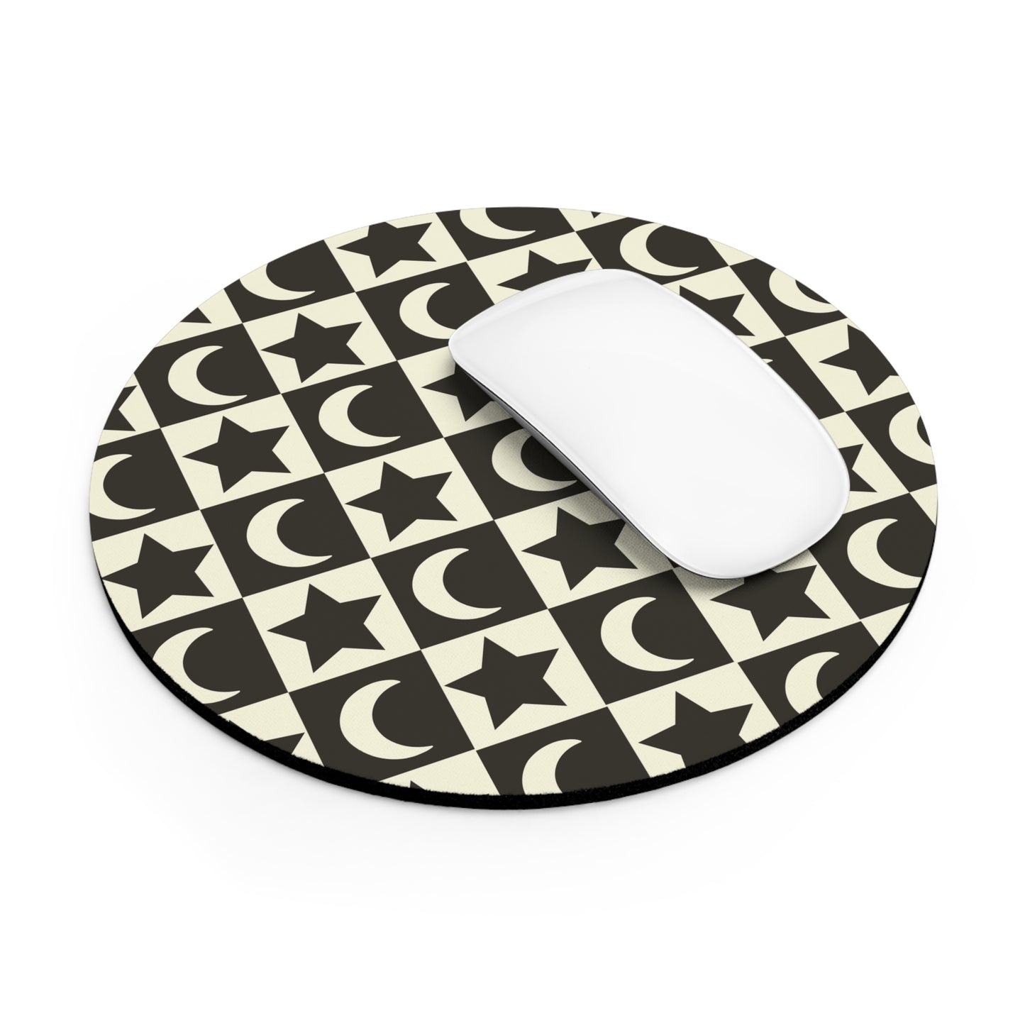Witchy Celestial Mouse Pad | Star and Moon Desk Accessory
