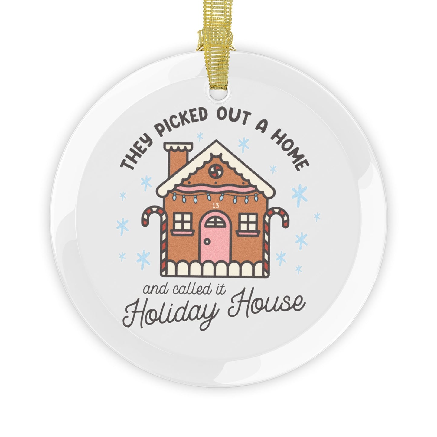Holiday House Christmas Ornament | Taylor Christmas Tree Decor