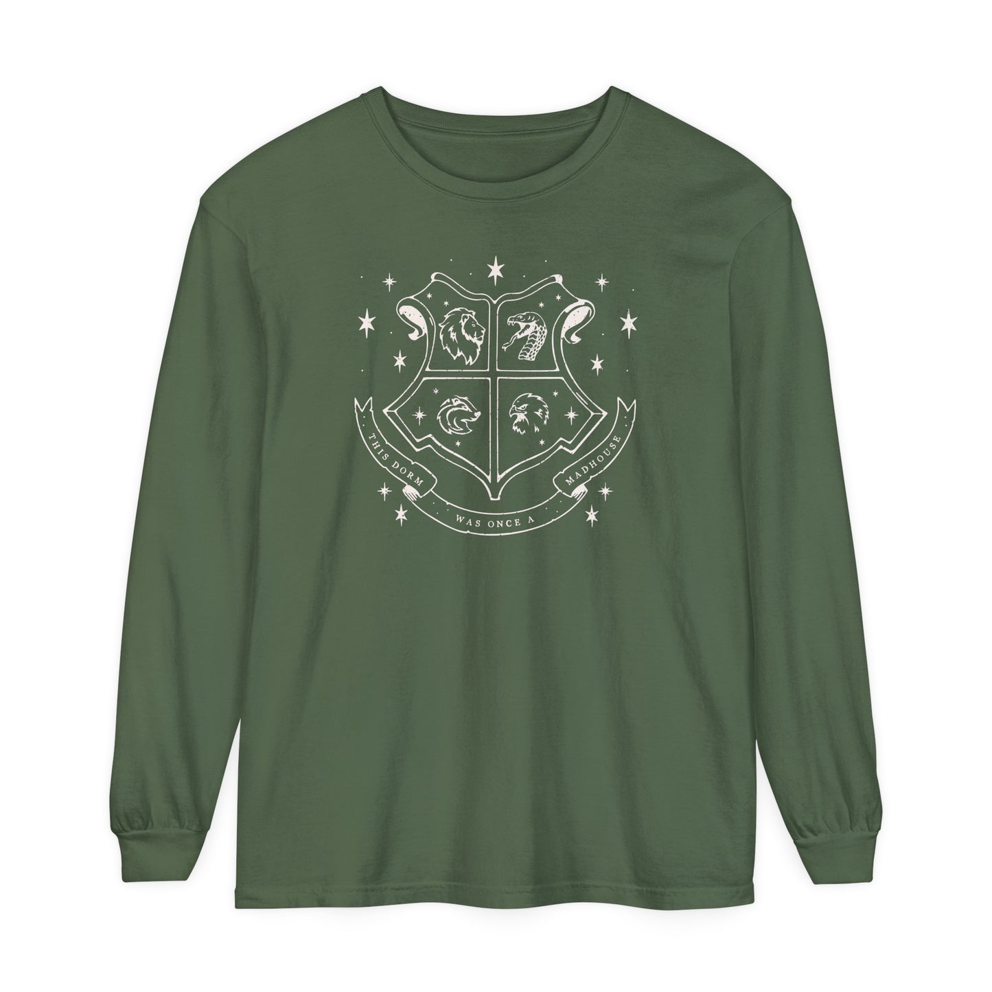 TS x HP Madhouse Crosscover Long Sleeve T-Shirt | Wizard House x Taylor Merch