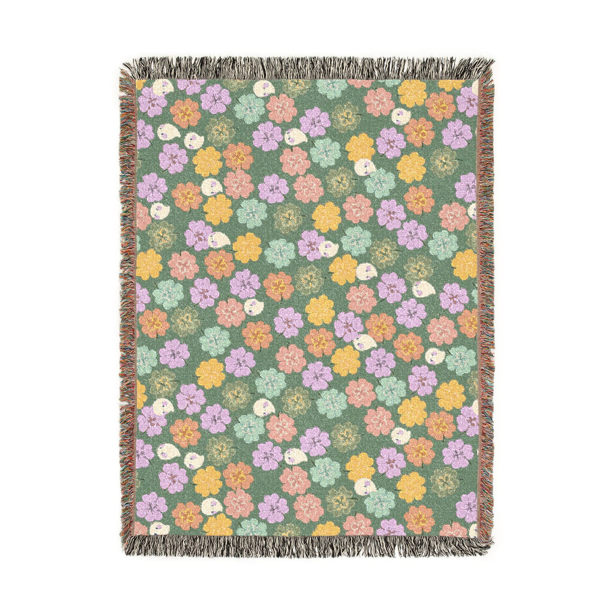 Ghosties & Clovers Spooky Cute Woven Blanket