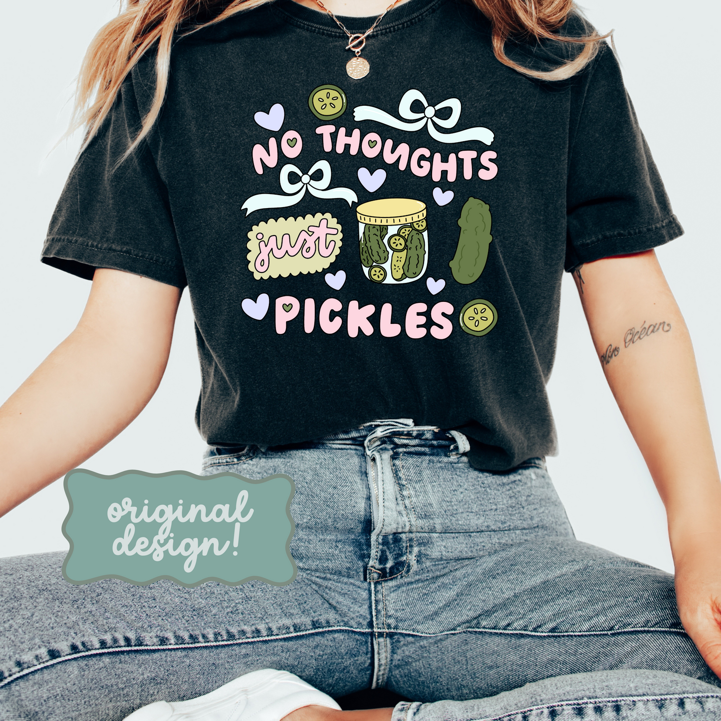 No thoughts just Pickles Tshirt, Pickle Lover Tshirt