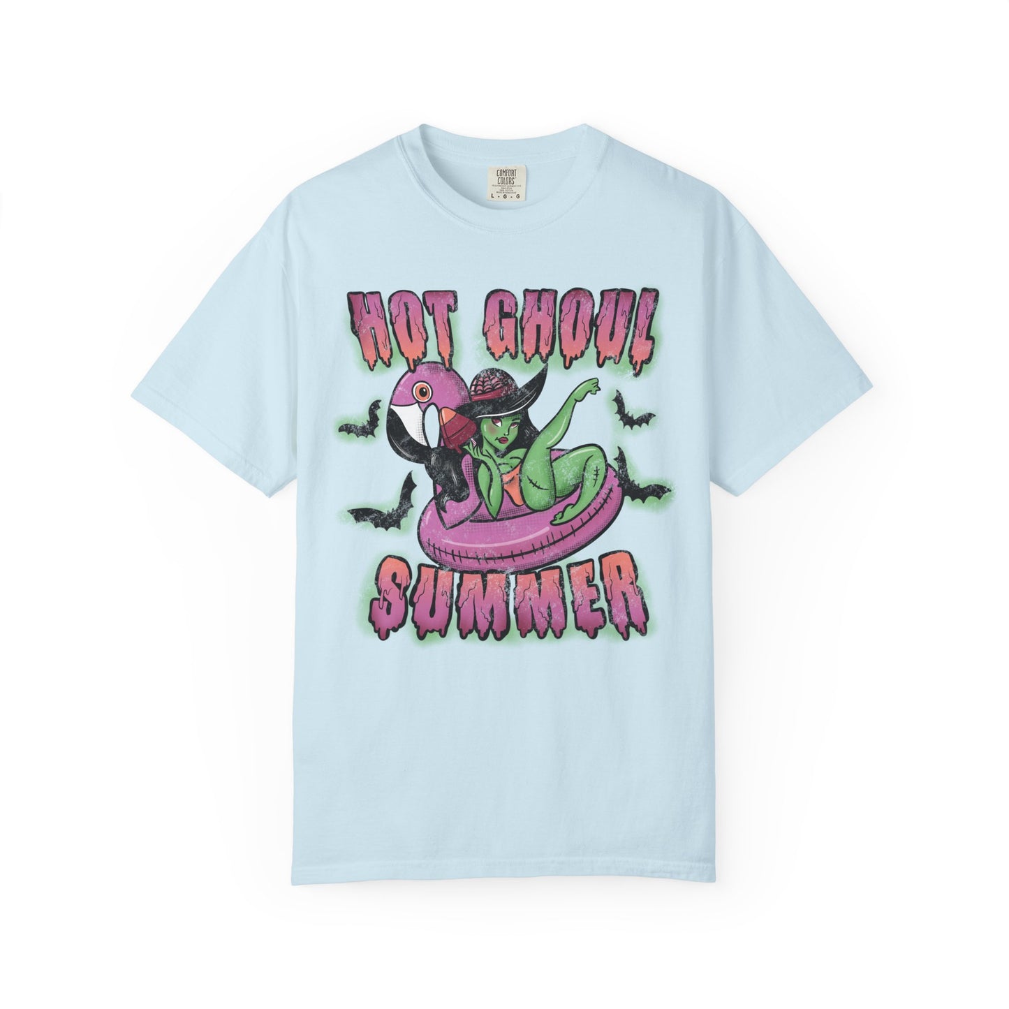 Summerween Hot Ghoul Summer Tshirt, Spooky Lover Shirt, Halloween Forever, Retro Spooky Cute, Zombie Girl