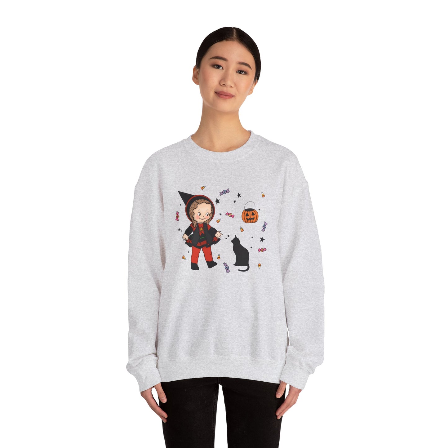 Binx and Dani Halloween Crewneck Sweatshirt