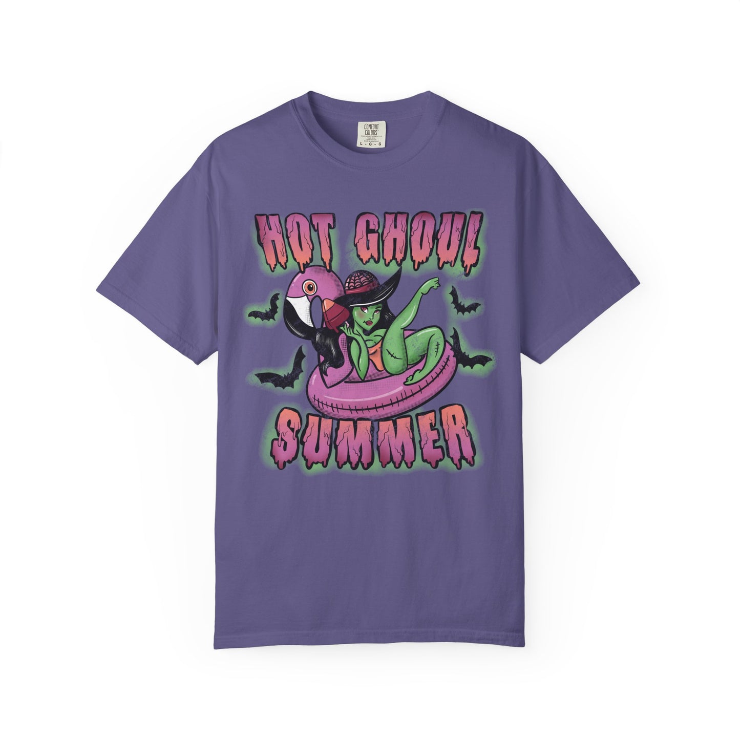 Summerween Hot Ghoul Summer Tshirt, Spooky Lover Shirt, Halloween Forever, Retro Spooky Cute, Zombie Girl