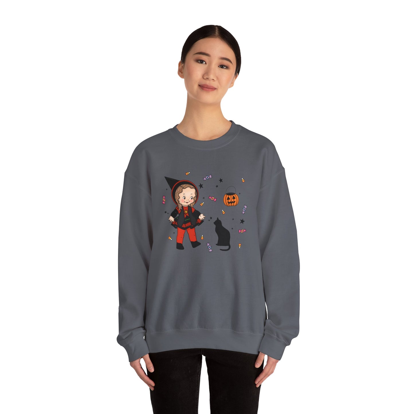 Binx and Dani Halloween Crewneck Sweatshirt