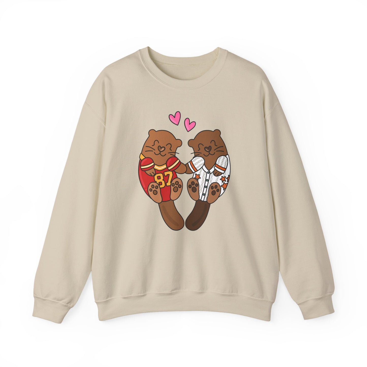 Otter Lovers Crewneck Sweatshirt
