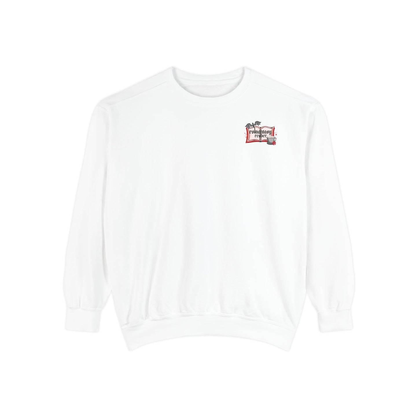 Romantacy Book Club Sweatshirt, Design on Back