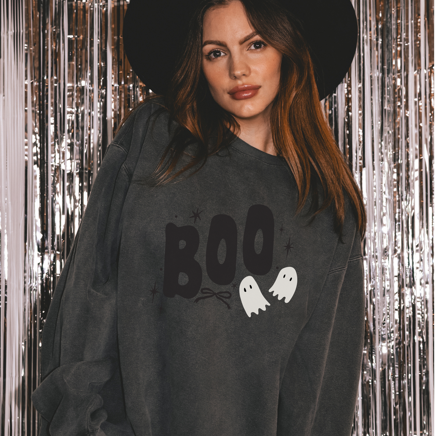 Boo Halloween Crewneck