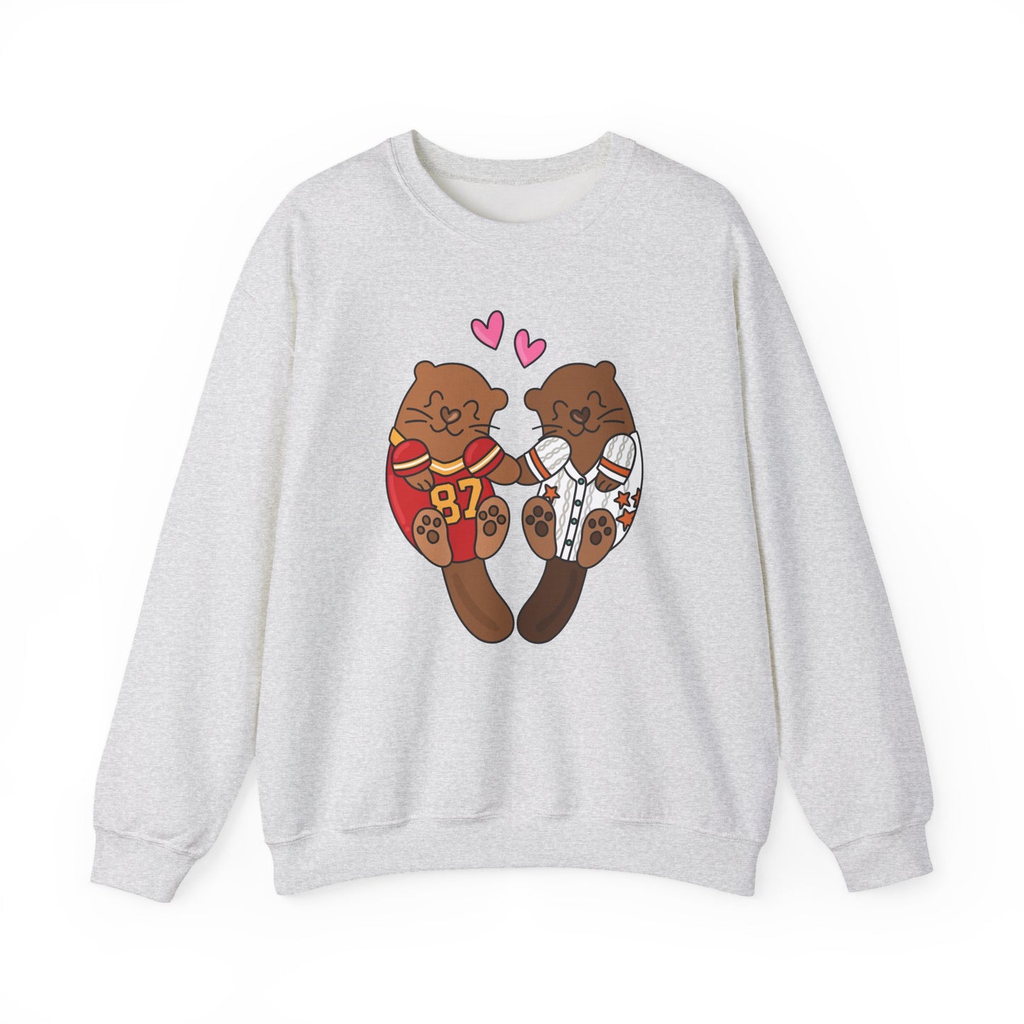 Otter Lovers Crewneck Sweatshirt