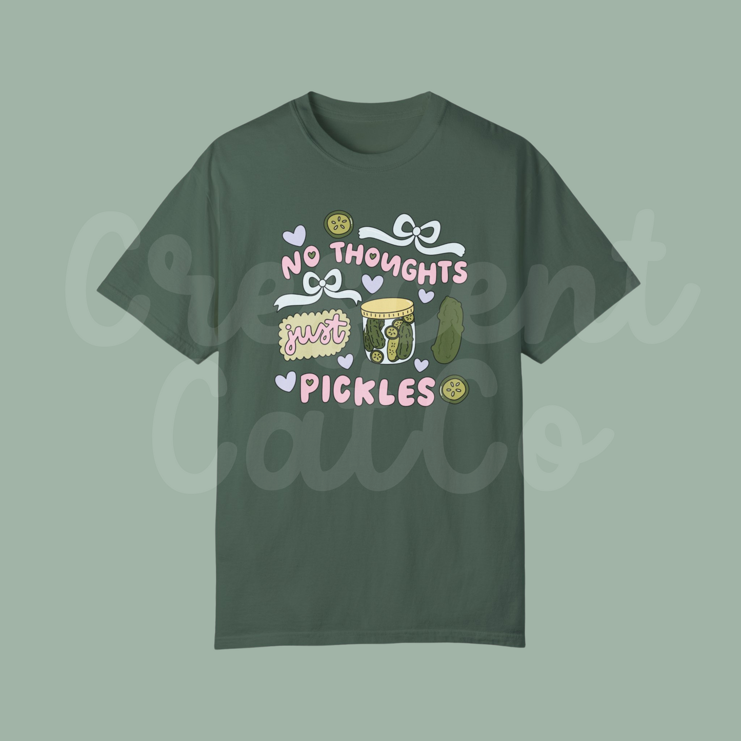 No thoughts just Pickles Tshirt, Pickle Lover Tshirt