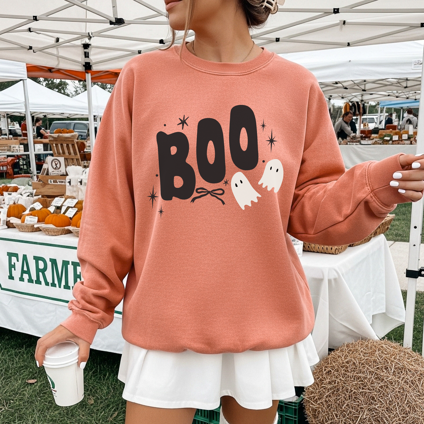 Boo Halloween Crewneck