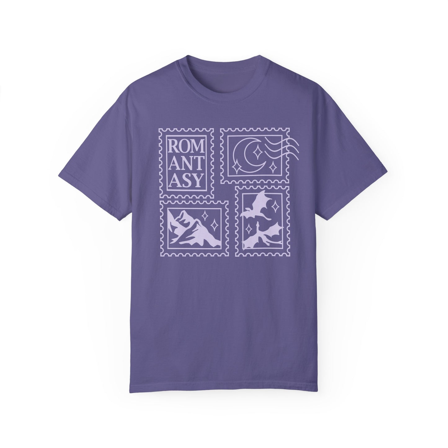 Romantacy Bookish Stamp T-shirt