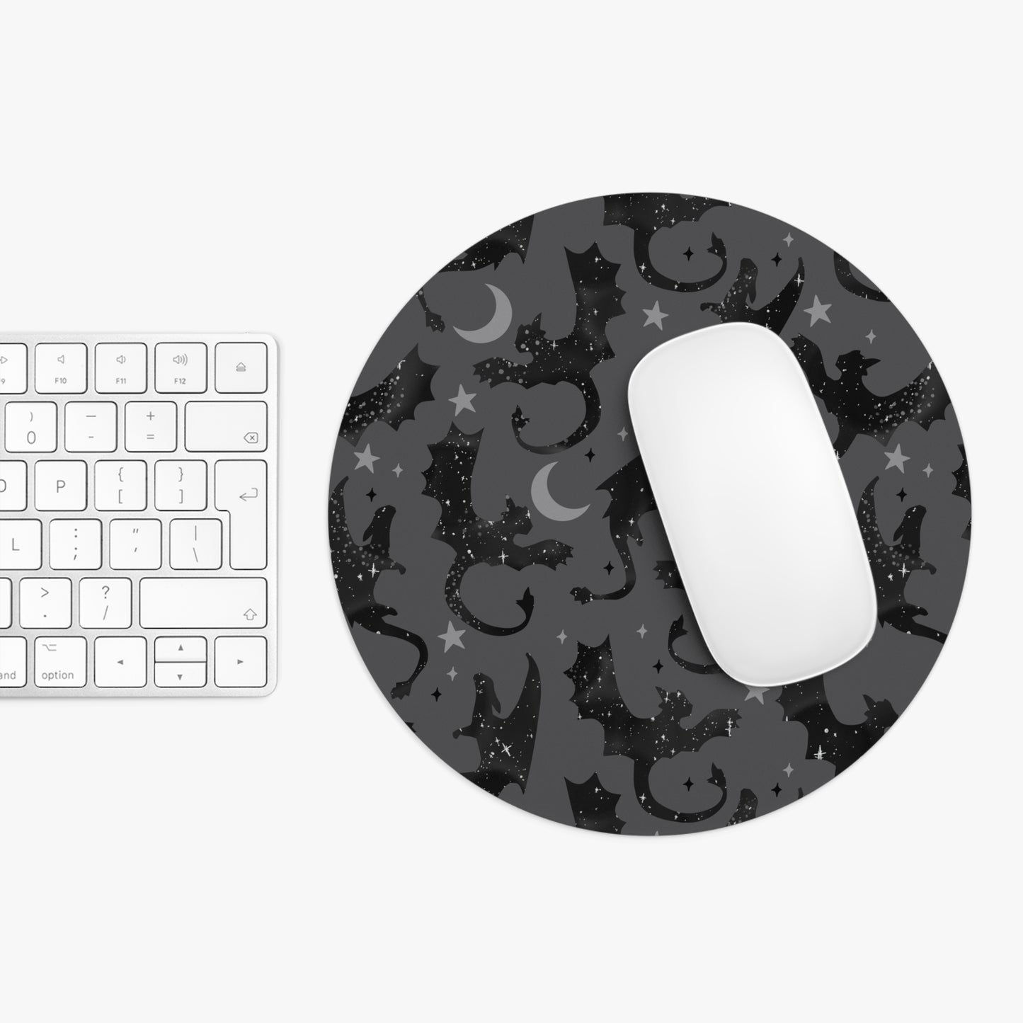 Dragon Rider Mouse Pad | Fantasy Lover Bookish Desk Accessories