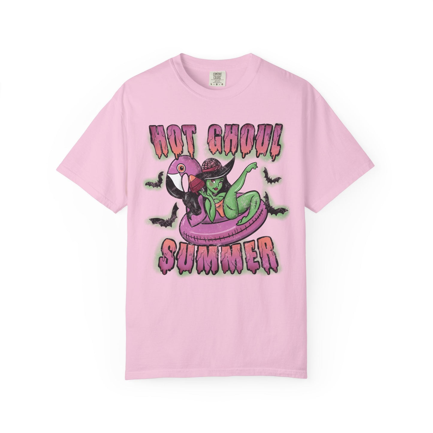 Summerween Hot Ghoul Summer Tshirt, Spooky Lover Shirt, Halloween Forever, Retro Spooky Cute, Zombie Girl