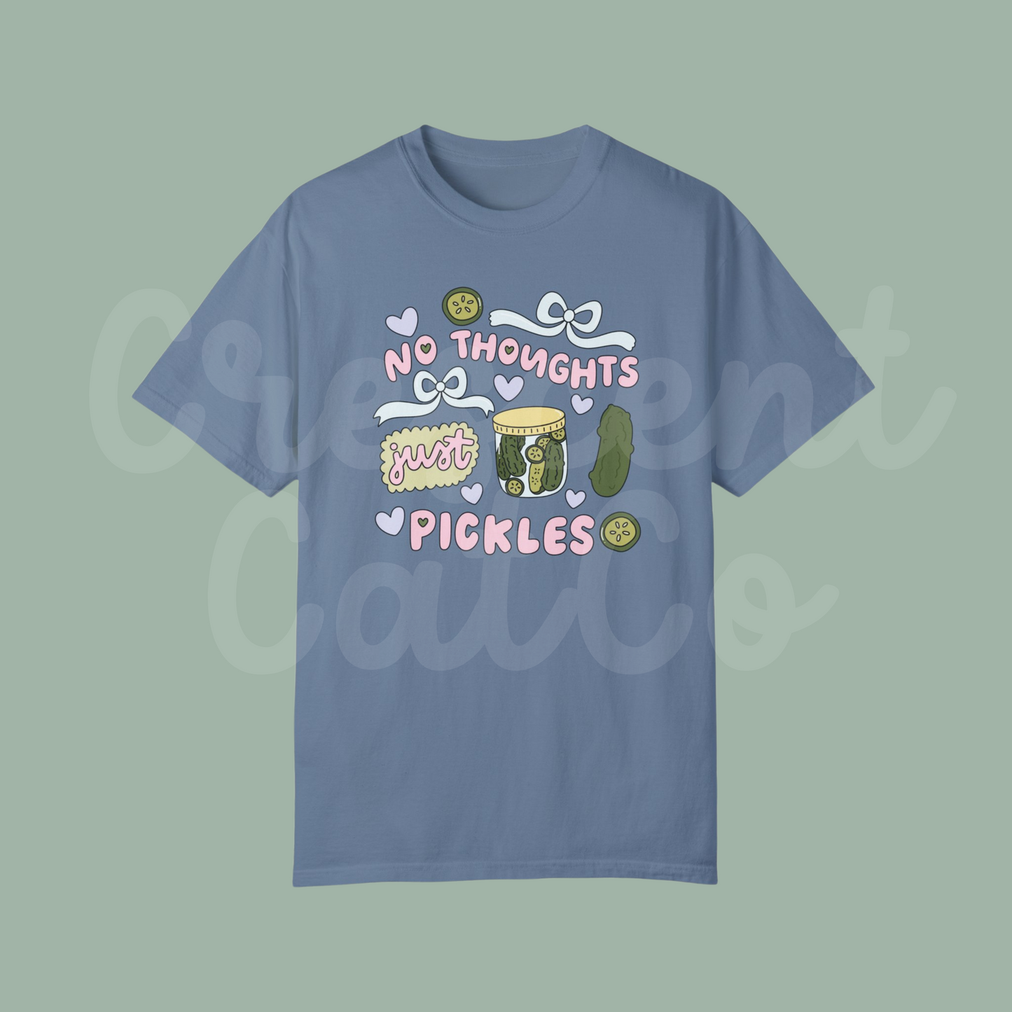No thoughts just Pickles Tshirt, Pickle Lover Tshirt