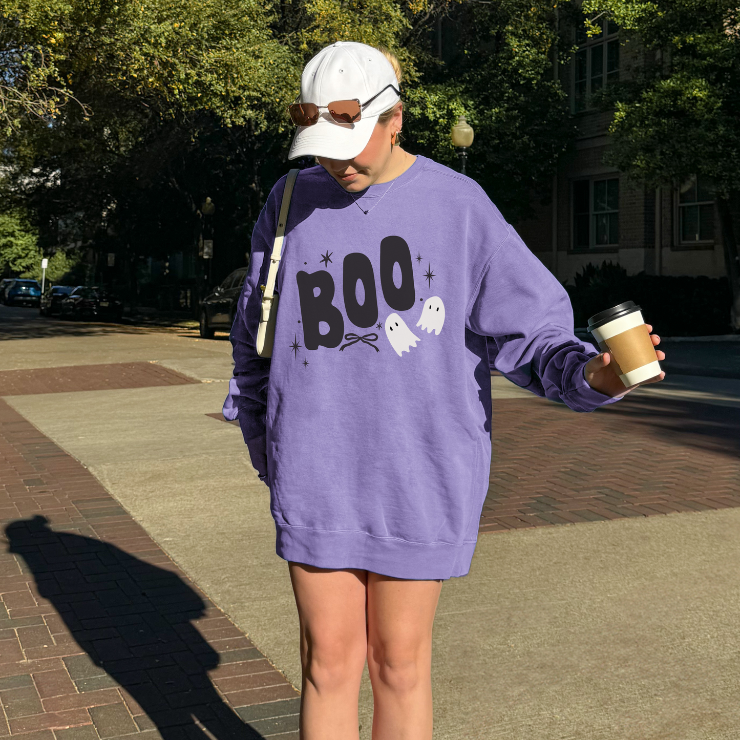 Boo Halloween Crewneck