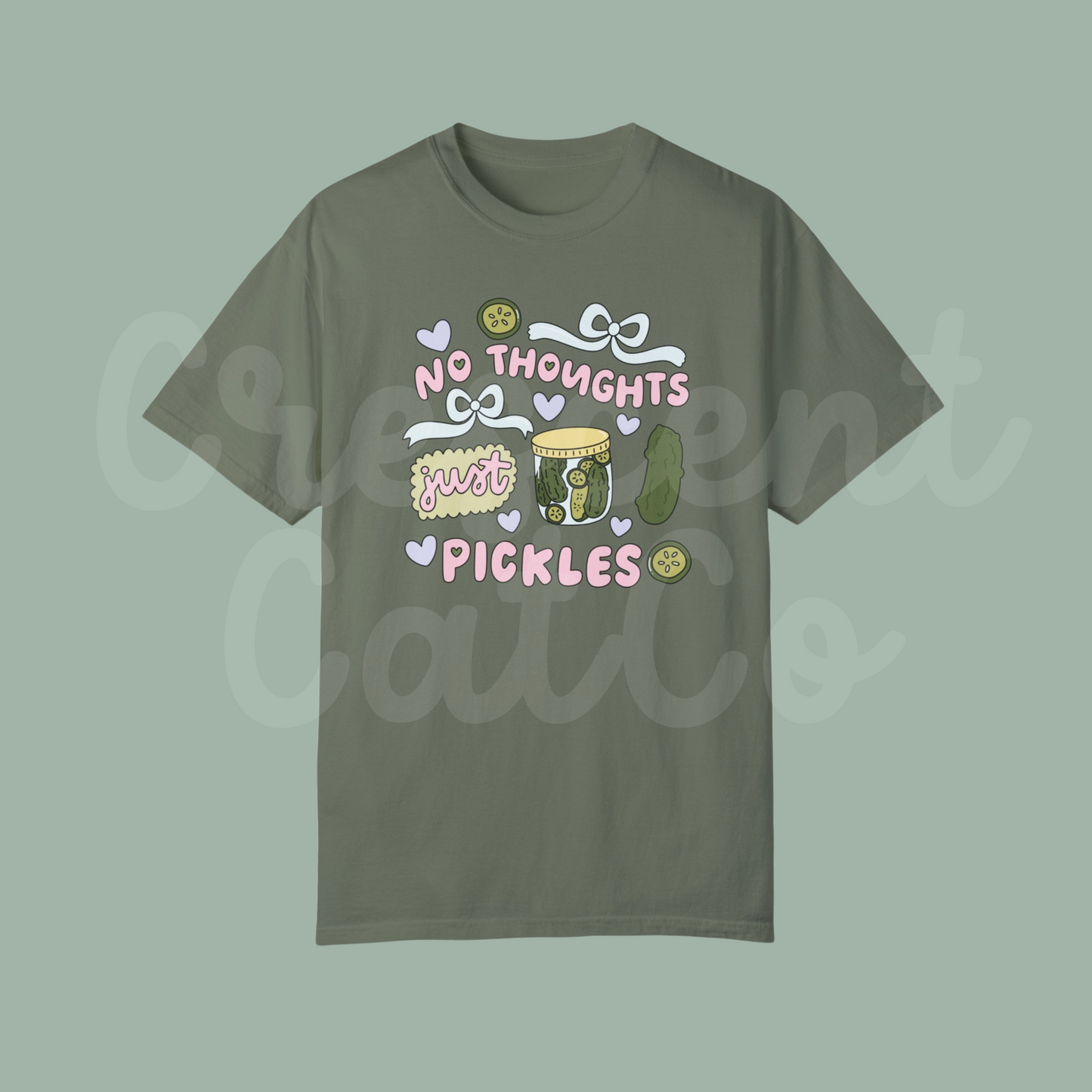 No thoughts just Pickles Tshirt, Pickle Lover Tshirt