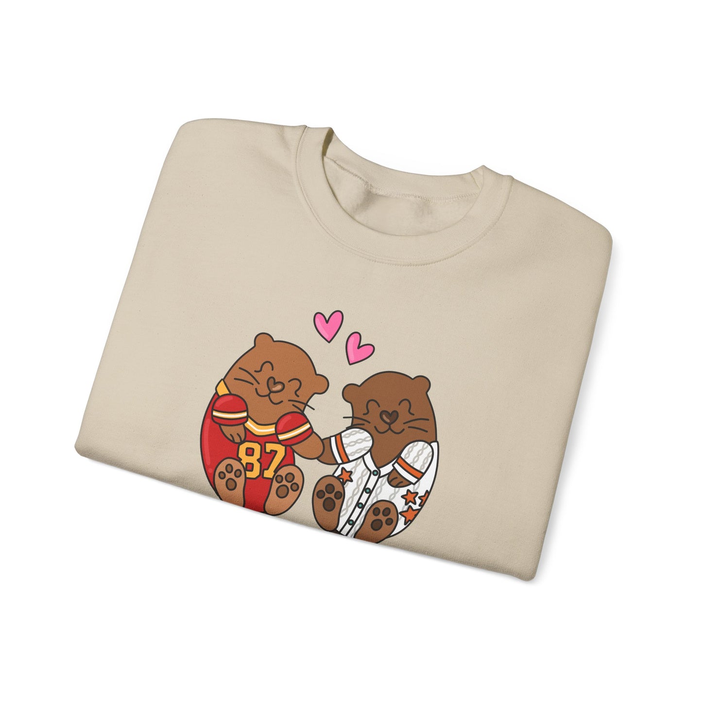 Otter Lovers High School Crewneck