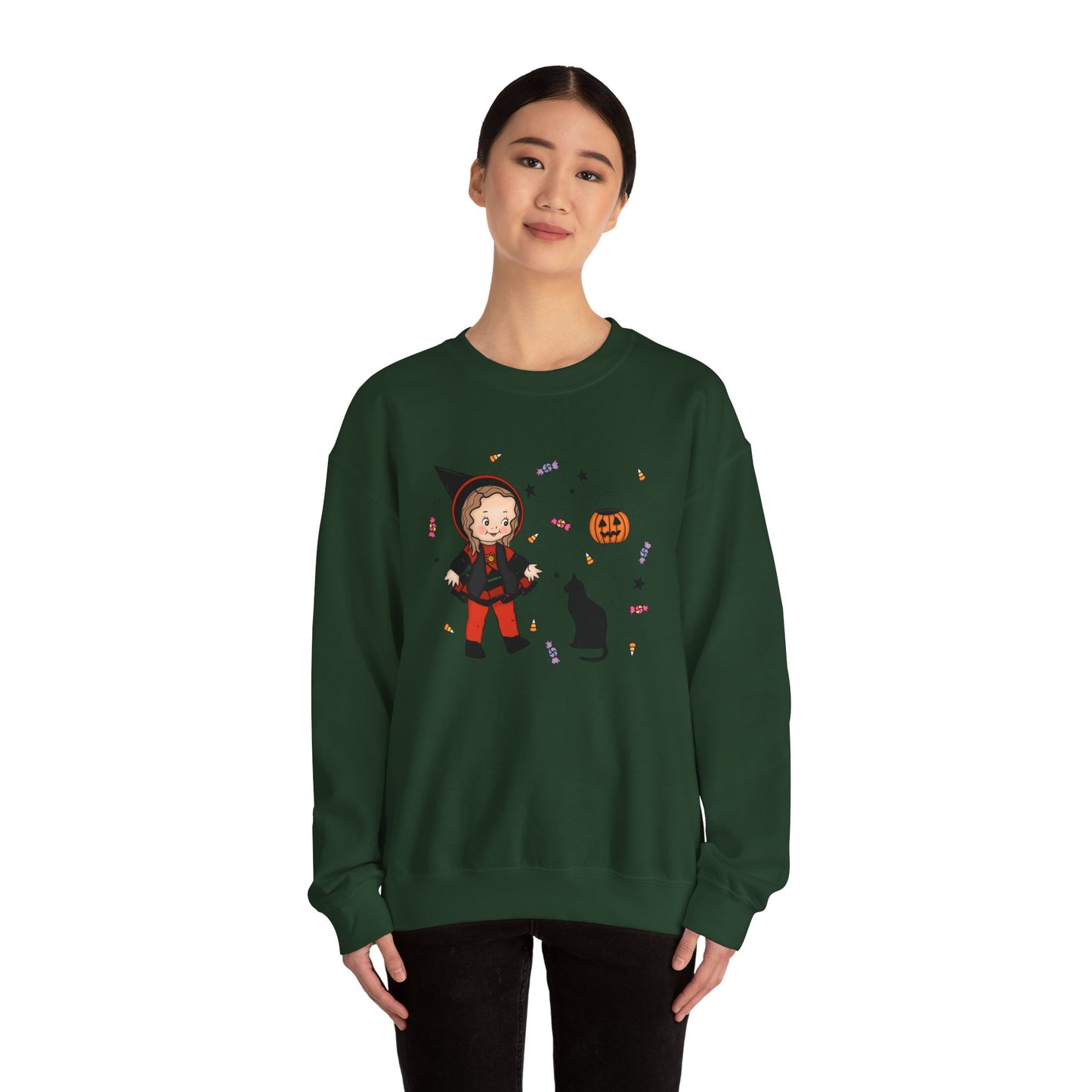 Binx and Dani Halloween Crewneck Sweatshirt