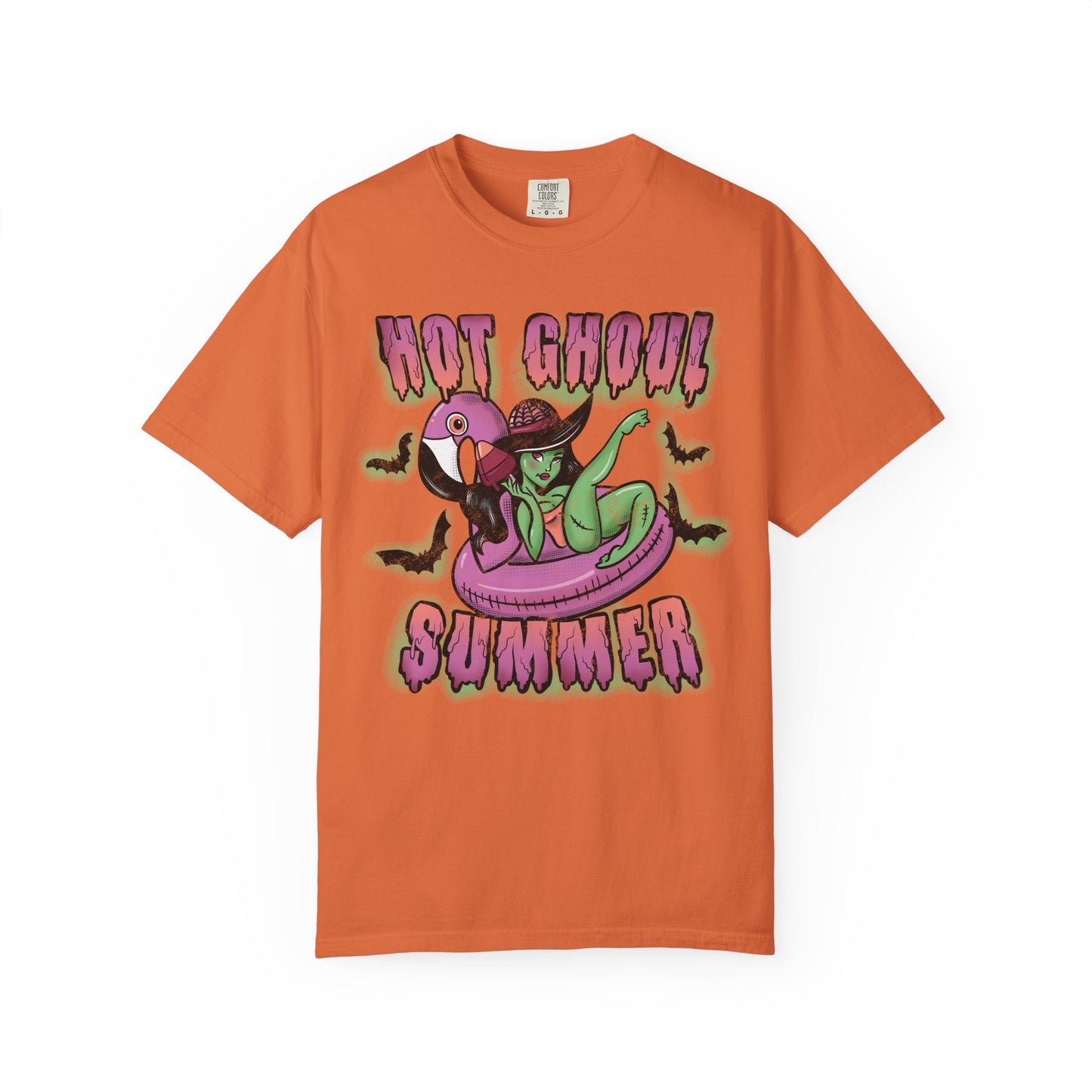 Summerween Hot Ghoul Summer Tshirt, Spooky Lover Shirt, Halloween Forever, Retro Spooky Cute, Zombie Girl