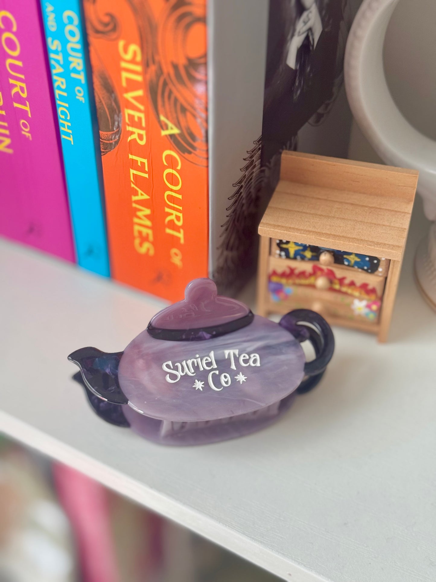 Suriel Tea Co ACOTAR Claw Clip - SJM Bookish Hair Accessories