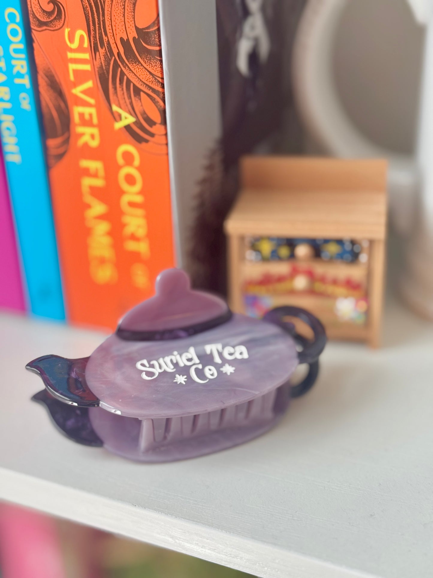 Suriel Tea Co ACOTAR Claw Clip - SJM Bookish Hair Accessories