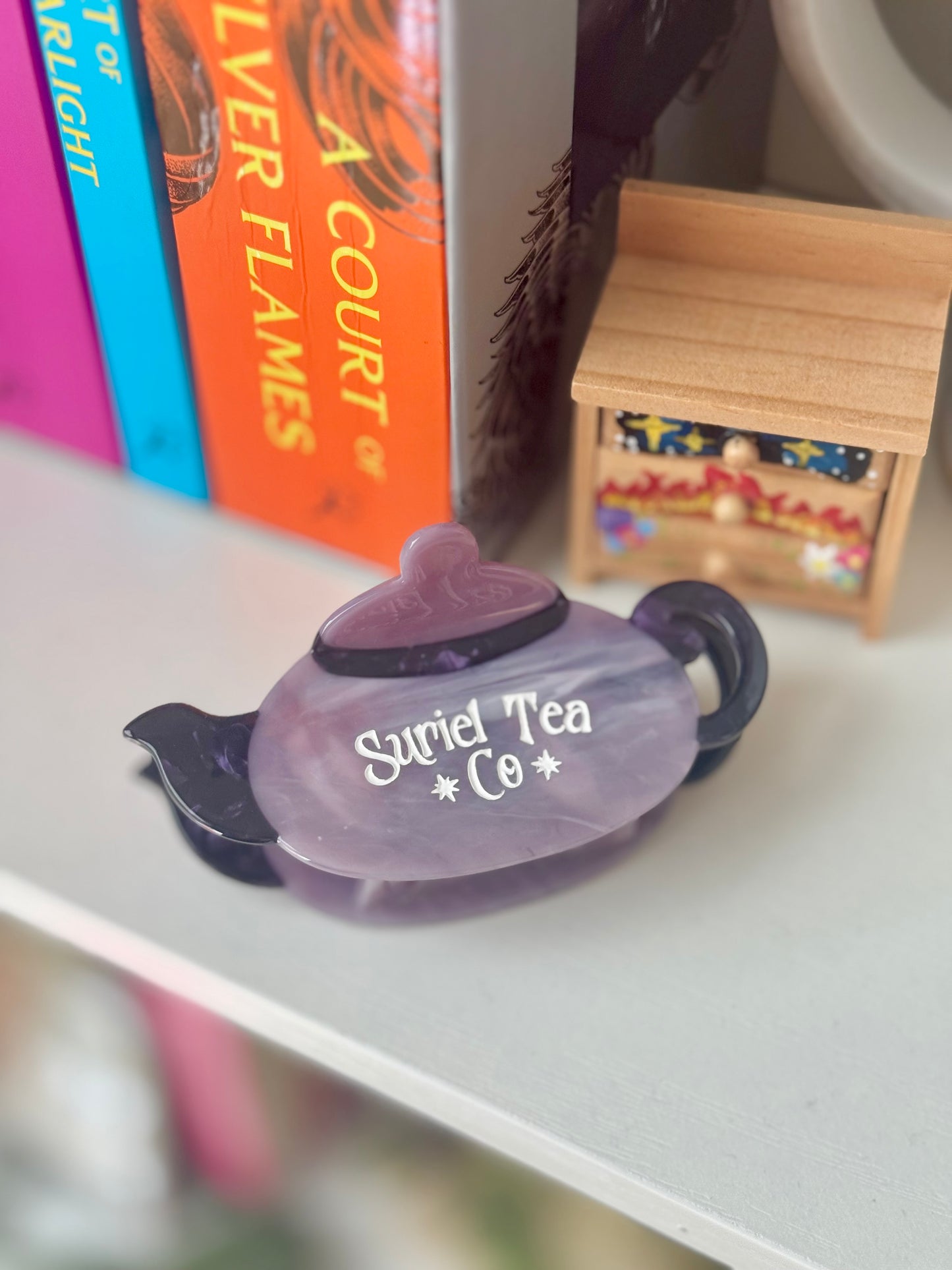 Suriel Tea Co ACOTAR Claw Clip - SJM Bookish Hair Accessories