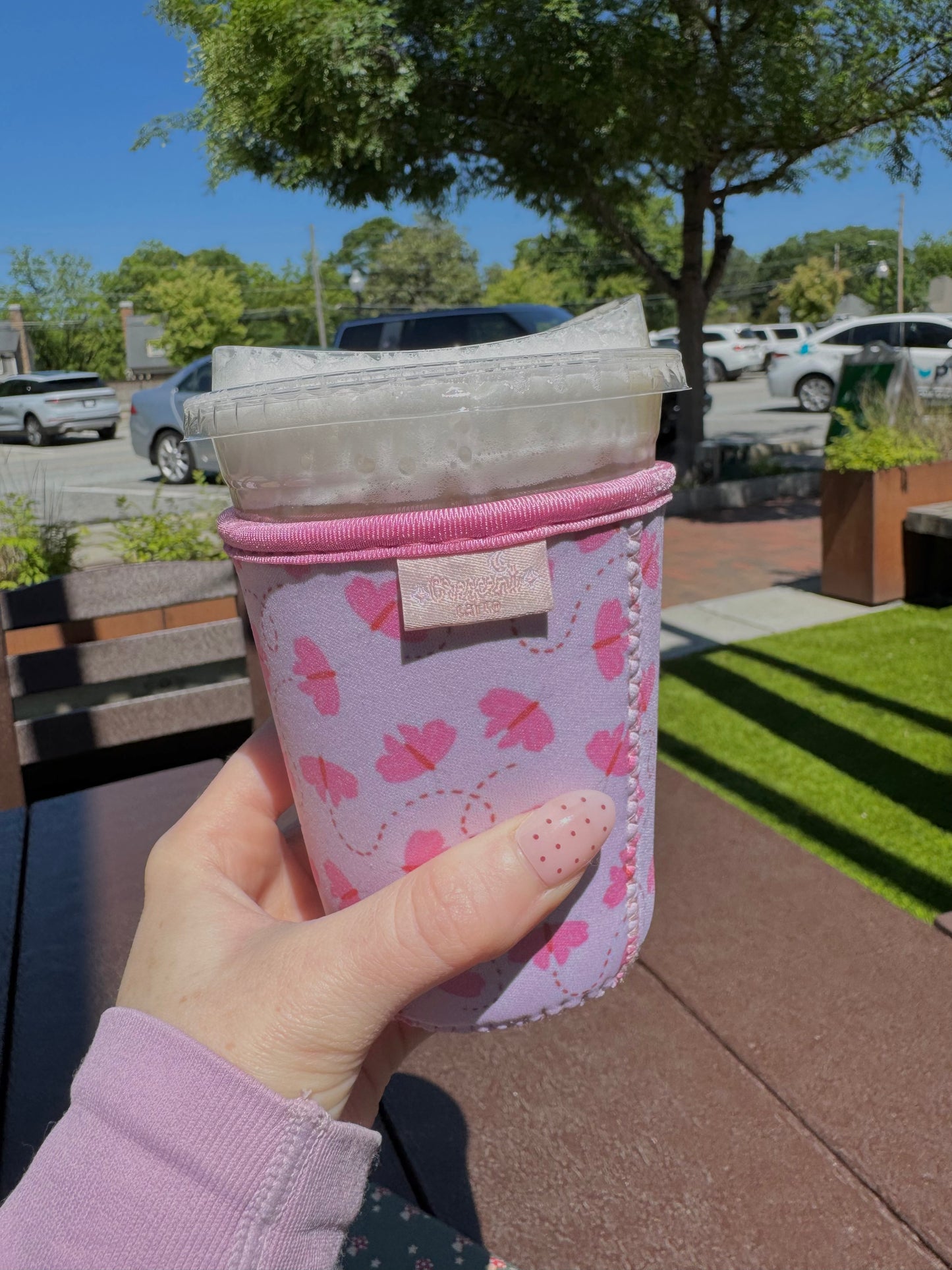 Butterfly Whimsy Iced Coffee Sleeve