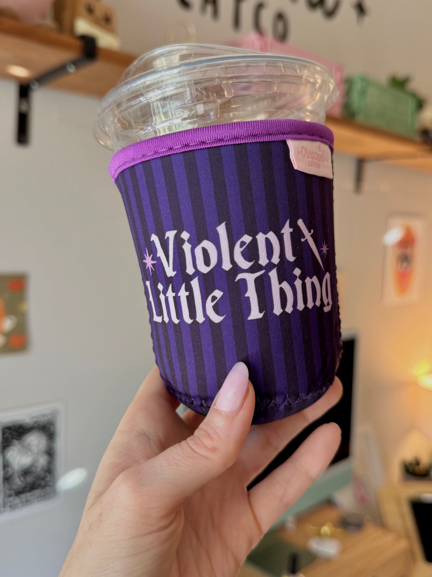 Violent Little Thing Iced Coffee Sleeve
