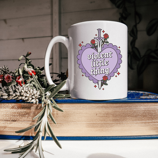 Violent Little Thing Fantasy Reader Mug