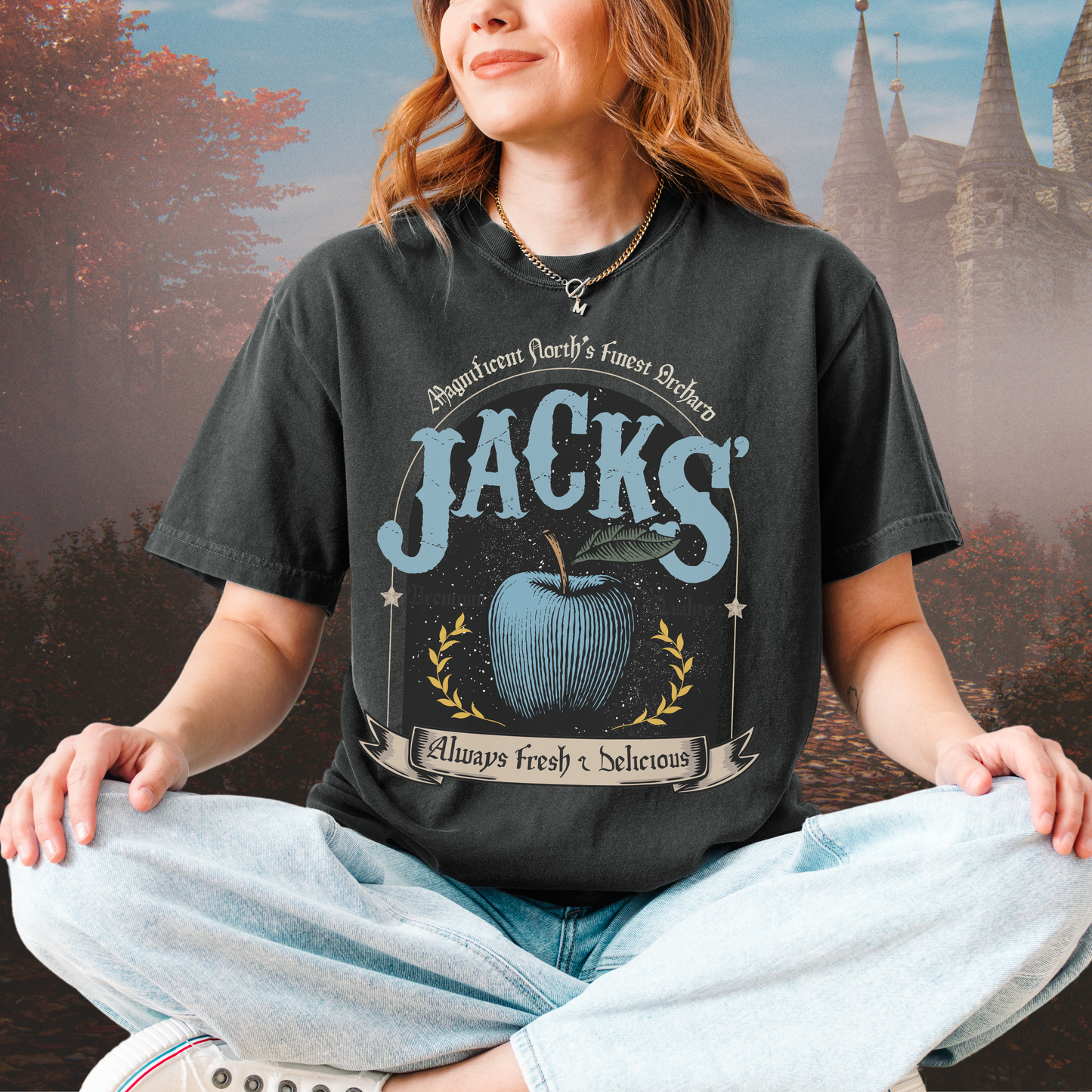 Officially Licensed OUABH Jacks Orchard T-shirt, Stephanie Garber Merch
