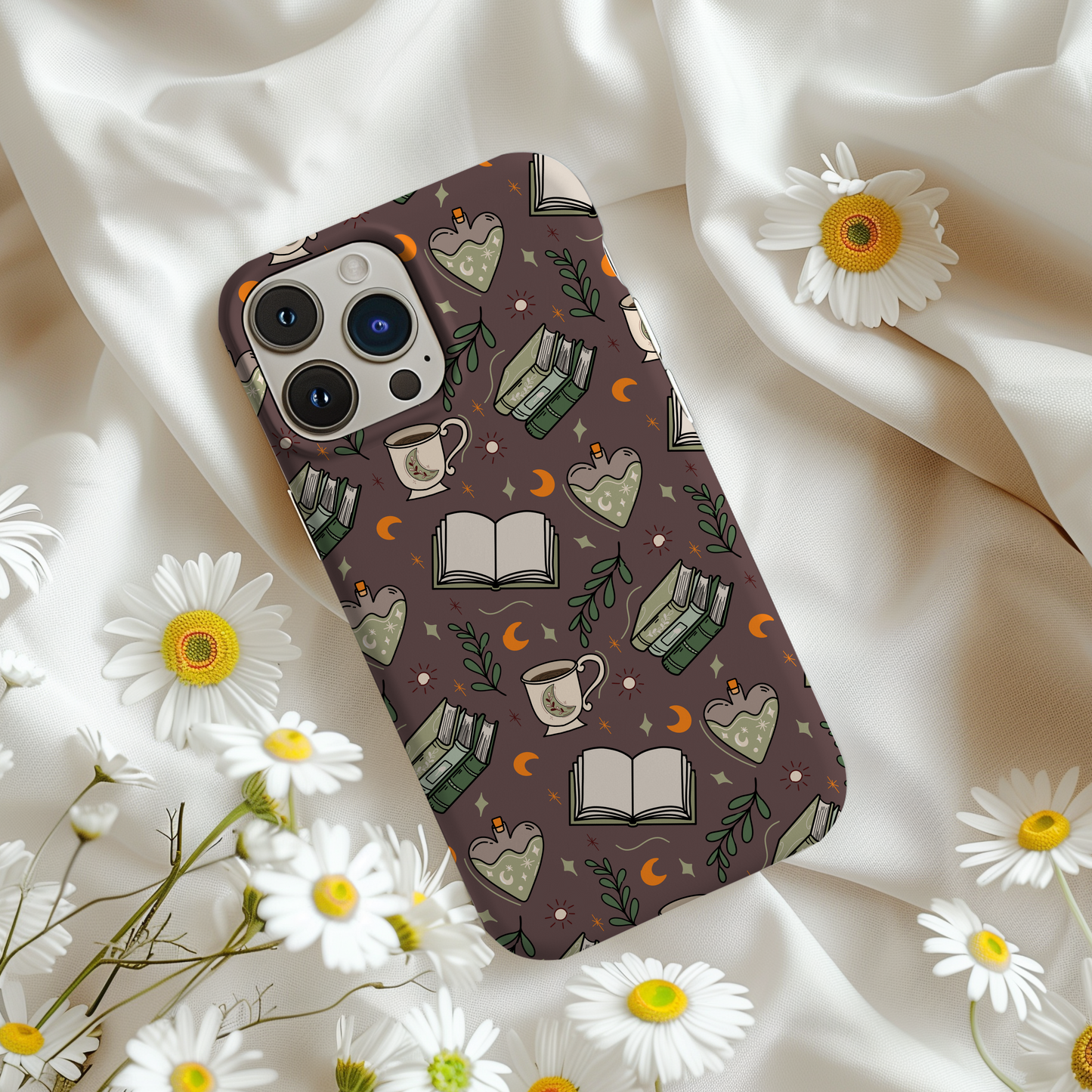 Cozy Bookish Witchy Cottagecore iPhone Case