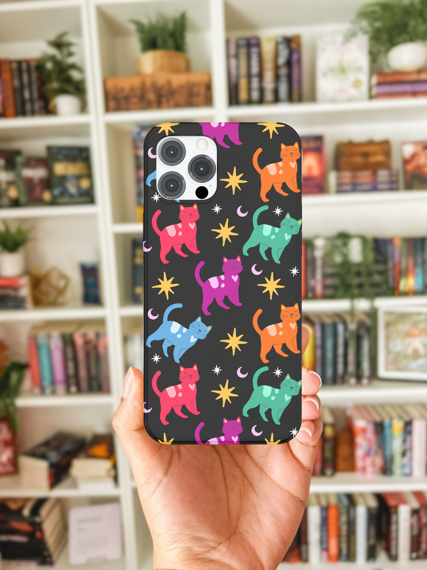 ACOCATS Bookish Cat Lover Tough Case for iPhone, ACOTAR Phone Case