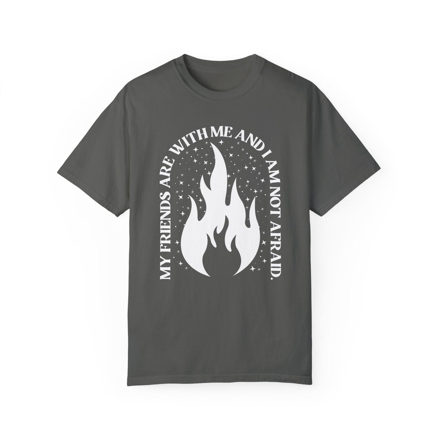 My Friends are With Me Bookish Shirt | I'm not Afraid Fantasy Shirt | Bookworm Tshirt | SJM Bookclub | Crescent City Gifts Bookish Merch