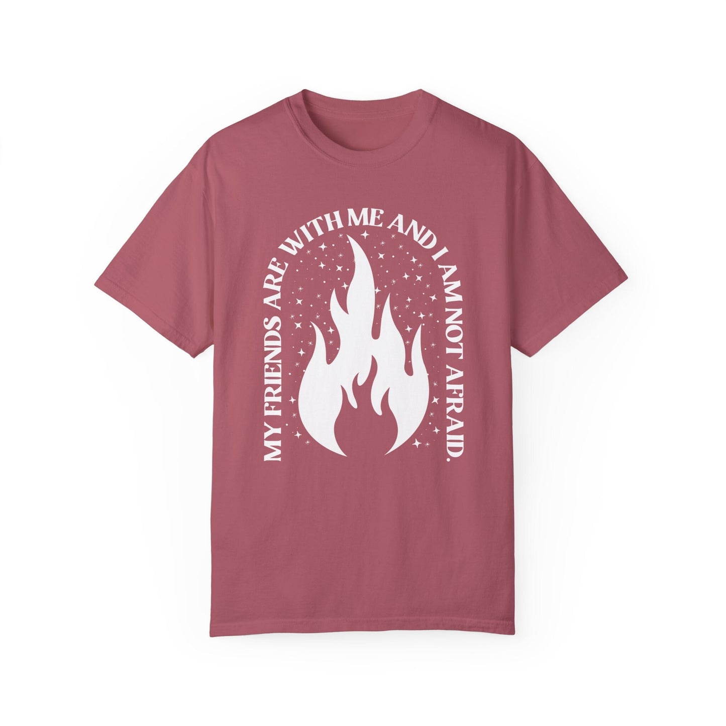 My Friends are With Me Bookish Shirt | I'm not Afraid Fantasy Shirt | Bookworm Tshirt | SJM Bookclub | Crescent City Gifts Bookish Merch