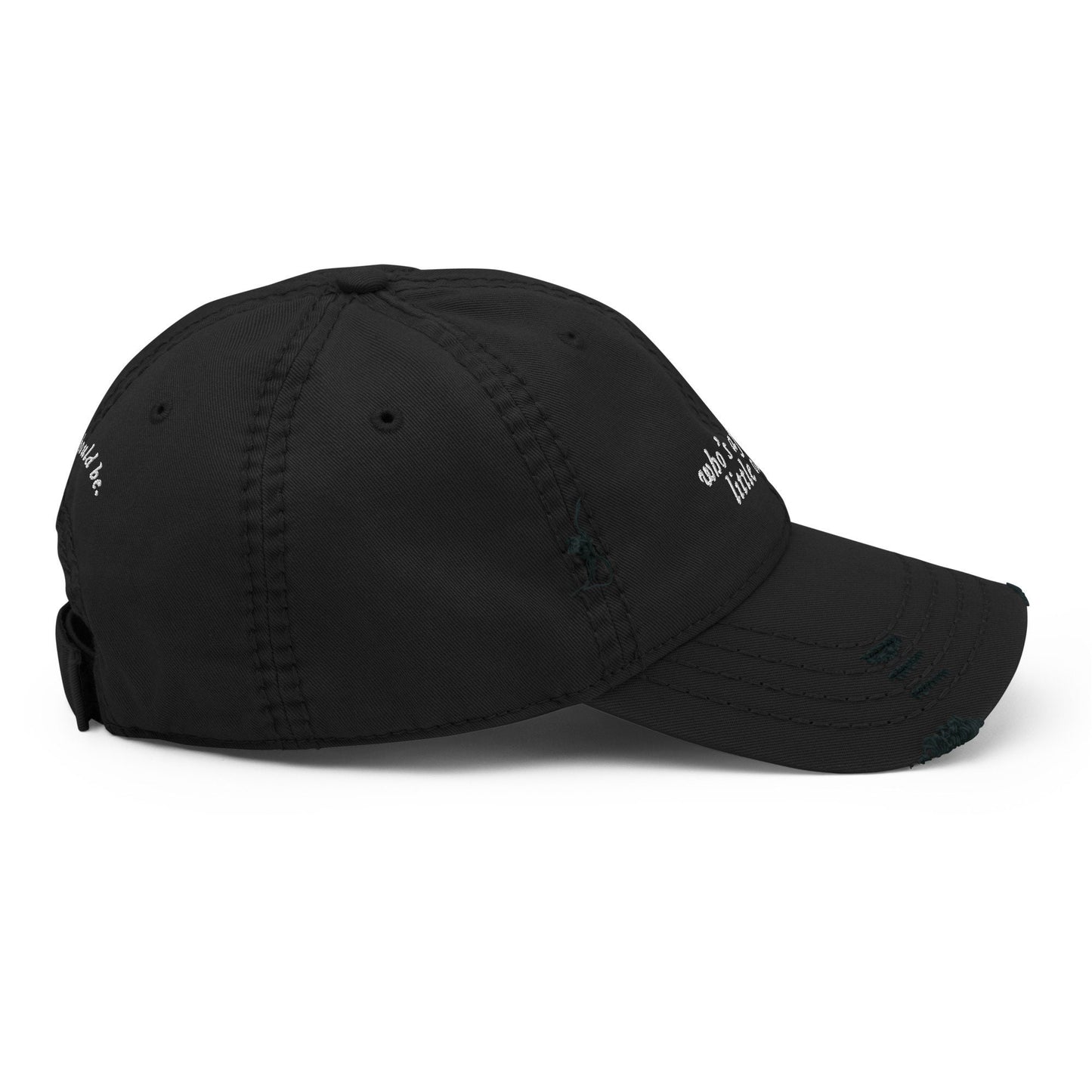 Who's Afraid of Little Old Me Embroidered Distressed Dad Hat | TTPD Merch | Tortured Poets Hat | Taylor Era Tour Outfit | You Should be