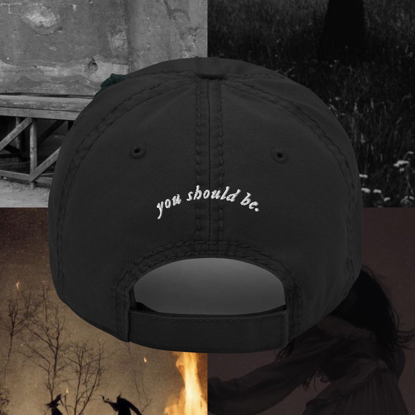 Who's Afraid of Little Old Me Embroidered Distressed Dad Hat | TTPD Merch | Tortured Poets Hat | Taylor Era Tour Outfit | You Should be