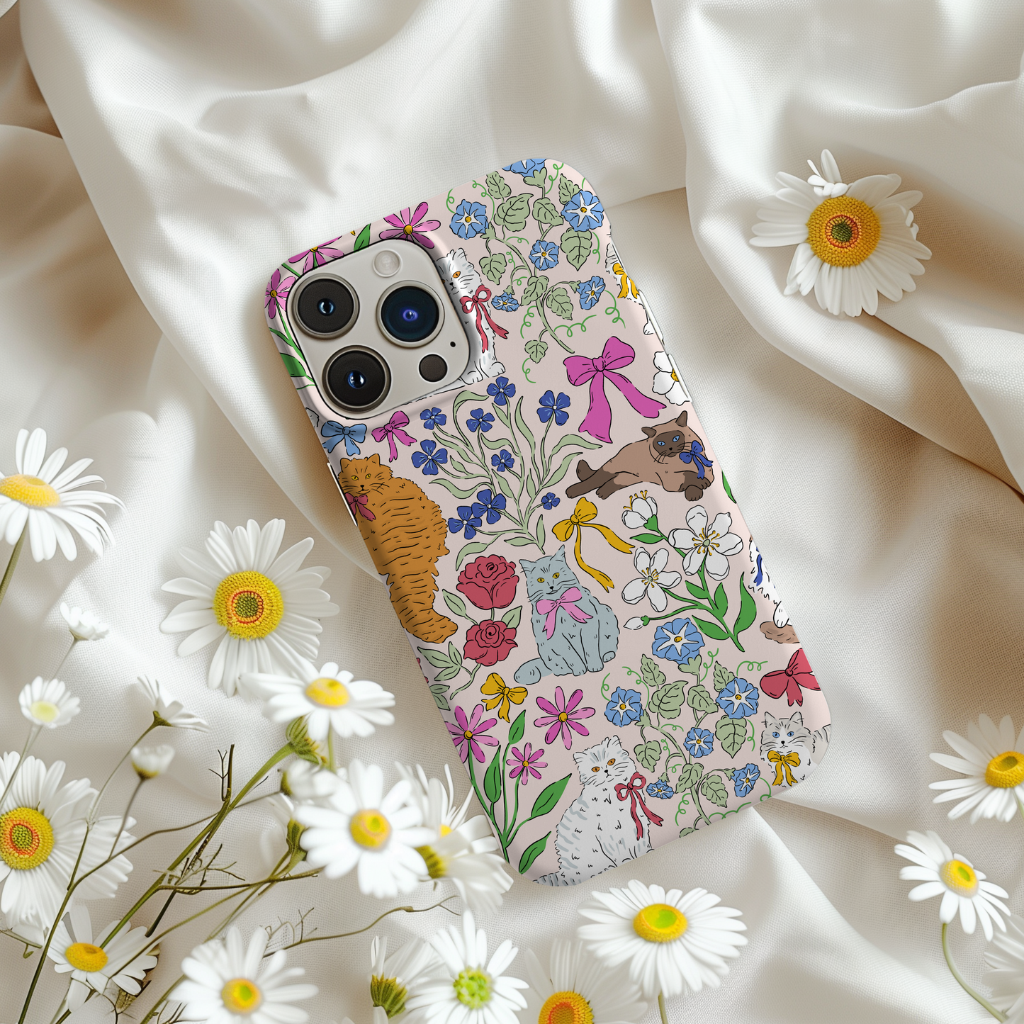 Vintage Coquette Cat Tough Case for iPhone®
