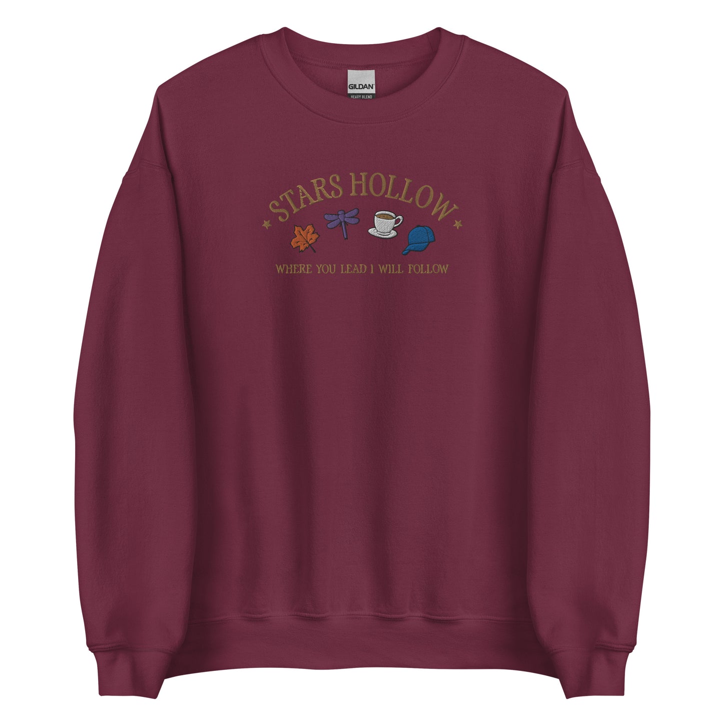 Stars Hollow Embroidered Crewneck